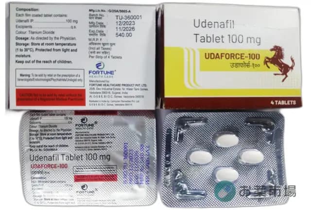 ウダフォース100mg/200mg通販｜ウデナフィル配合ザイデナジェネリックED治療薬