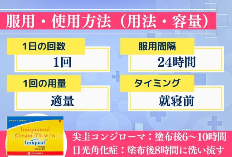 イミクアッドクリーム12.5mg（イボ消失） 5