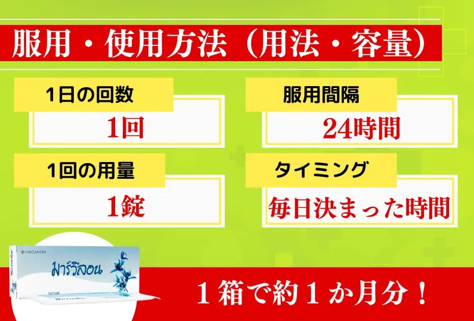 マーベロン/マーベロンED（低用量ピル） 6