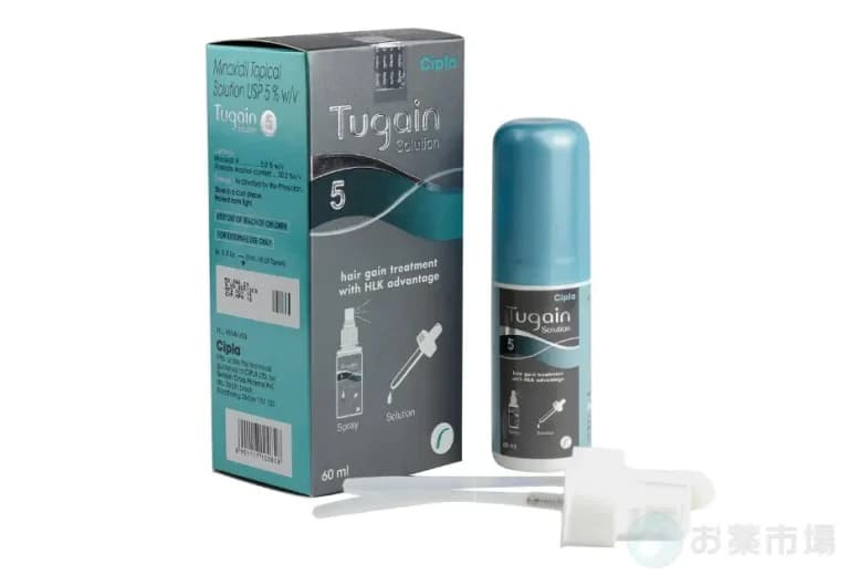 ツゲイン 2%・5%・10% 60ml入り（ミノキシジル外用薬）