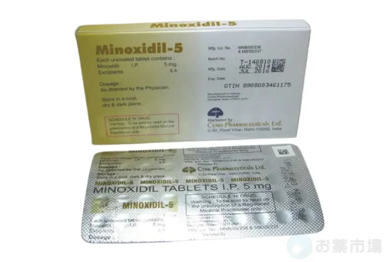 ミノキシジル（Cyno）5mg/10mg ｜AGA治療薬のジェネリック