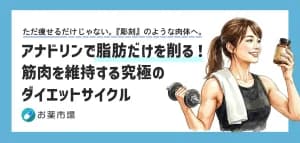 アナドリンで脂肪だけを削る！筋肉を維持する究極のダイエットサイクル