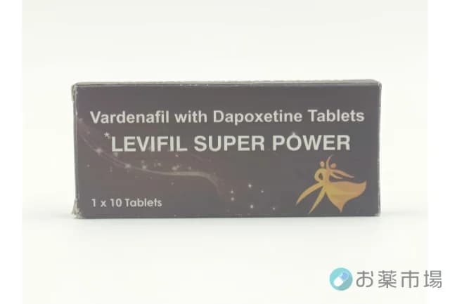 Levifil Super Power (レビフィルスーパーパワー)|PDE5阻害薬+短時間作用型SSRI
