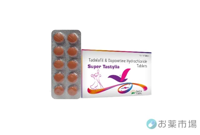 Super Tastylia (スーパータスティリア)シアリスの成分タダラフィルと、早漏防止