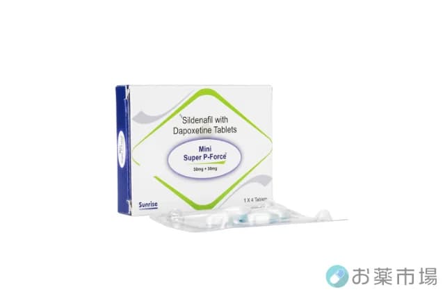 ミニスーパーPフォース(MiniSuperP-Force)ED治療・早漏防止の2つの効果