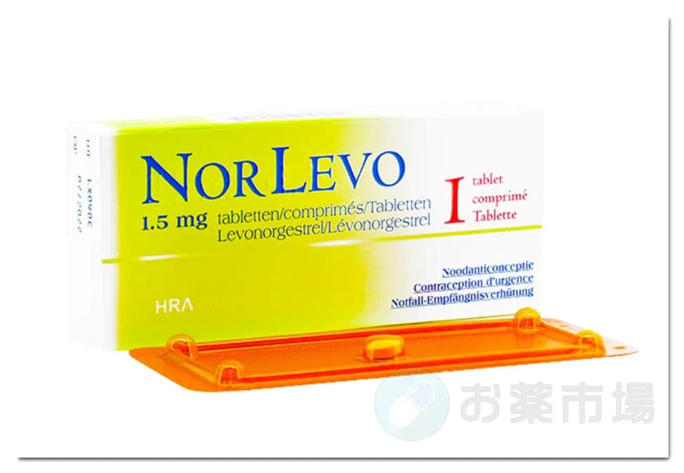 ノルレボ|性交後72時間以内の服用で信頼性の高い緊急避妊薬