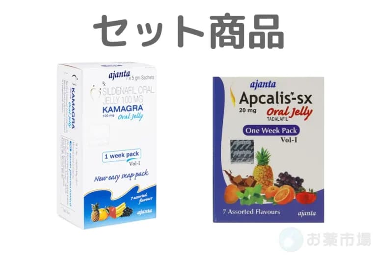 アプカリスSXオーラルゼリー + カマグラゼリー