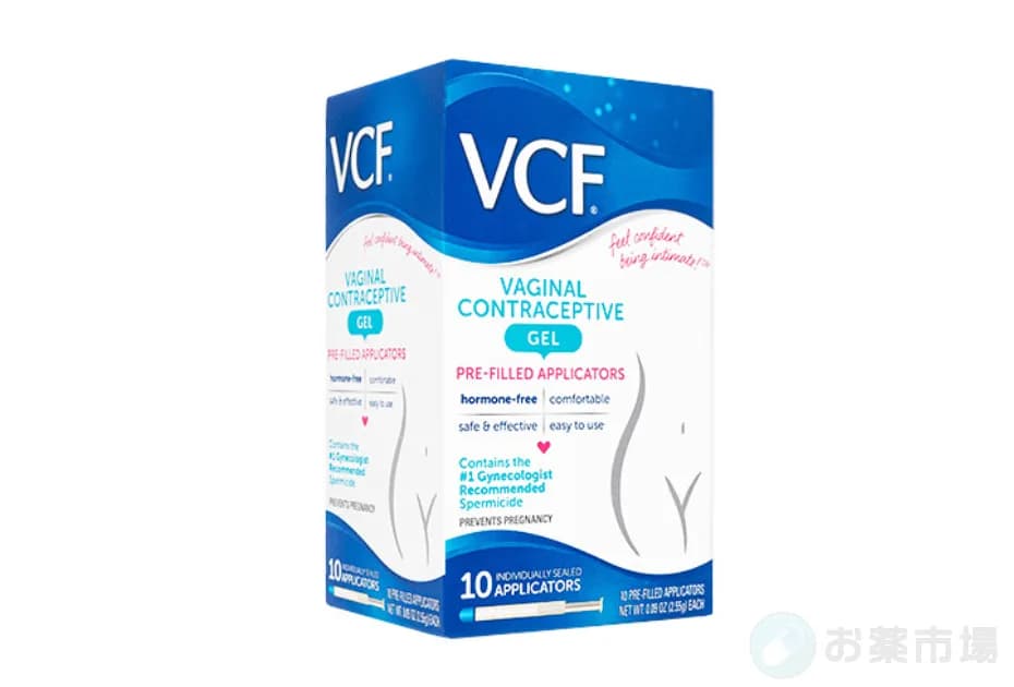 VCF膣用避妊ジェルプレフィルドアプリケーター