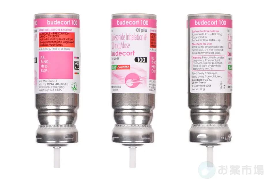 ブデコートインヘラー 100 3